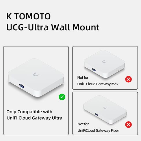 Wall Mount Compatible with UniFi Cloud Gateway Ultra in Kuwait
