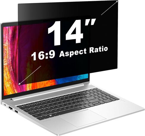 Privacy Screen for Computer Monitor (24 inch 4-Pack) - 30° Side View Protection, Anti-Glare, with Blue Light & UV Filtering- PET Material - for Desktop Monitors in Saudi Arabia