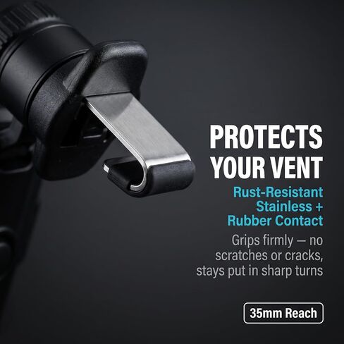 LeTinn Car Phone Holder Vent Mount Whit One-Hand Auto-Clamp,No Block A/C in Kuwait