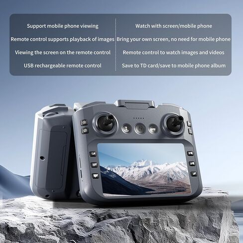 XT606 GPS Drone with 4K Camera for Adults, Camera Drone with 4.3" HD Screen in Kuwait