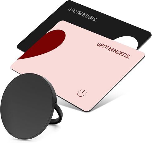 Spotminders Tracking Card 2-Pack for Wallet & Wireless Charger for Tracking Card, iPhone, AirPods 15W QI Compatible in Kuwait