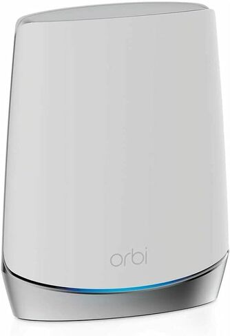 NETGEAR Orbi Whole Home Tri-Band Mesh Add-on Satellite (RBS750) – Works with Your Orbi WiFi 6 System| Adds up to 2,500 sq. ft. Coverage | AX4200 (Up to 4.2Gbps) in Kuwait