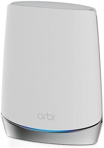 NETGEAR Orbi Whole Home Tri-Band Mesh Add-on Satellite (RBS750) – Works with Your Orbi WiFi 6 System| Adds up to 2,500 sq. ft. Coverage | AX4200 (Up to 4.2Gbps) in Kuwait