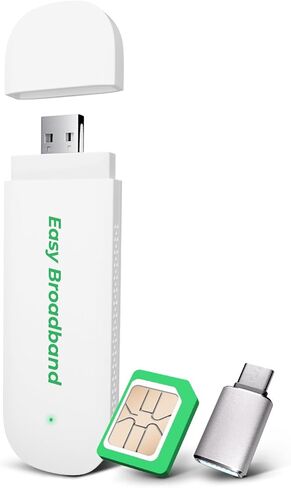 EIOTCLUB 4G LTE USB WiFi 6 Dongle Mobile Hotspot High-Speed for US+CA+MX+LA in Kuwait