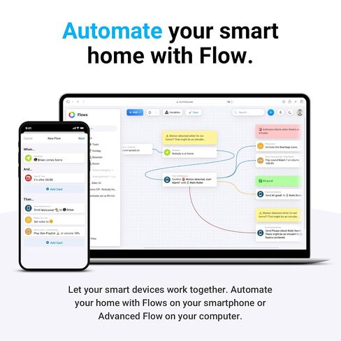 Homey Pro (2026) | Smart Hub for Home Automation – Features Z-Wave Plus, Zigbee, Wi-Fi, BLE, Infrared, Matter & Thread. Compatible with Siri, Alexa & Google Home. in Kuwait