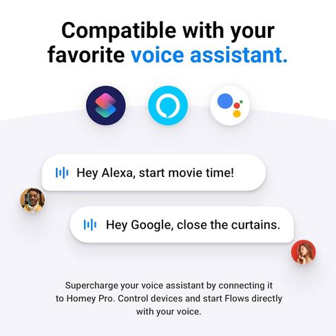 Homey Pro (2026) | Smart Hub for Home Automation – Features Z-Wave Plus, Zigbee, Wi-Fi, BLE, Infrared, Matter & Thread. Compatible with Siri, Alexa & Google Home. in Kuwait