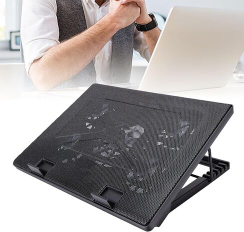 Quiet Laptop Cooler Stand with 5 Fans in Kuwait