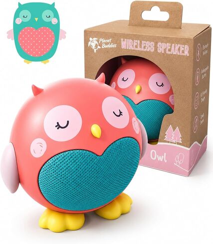 Planet Buddies Kids Bluetooth Speaker Wireless & Portable, Cute Owl Design in Kuwait