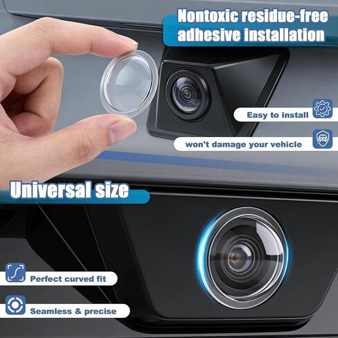 Car Camera Lens Protector for 2016-2025 Honda Pilot, Transparency Weatherproof Backup Cameras Protection, 360 Panoramic Camera Protective Cover in Kuwait