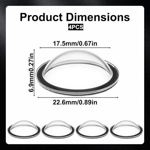 4 PCS Car Camera Lens Protector, Car Camera Protective Cover, 360° All-Round Protection Anti-Scratch Clear Weatherproof Cars Backup Cameras with Most Vehicle Cameras, Anti-Rain in Saudi Arabia