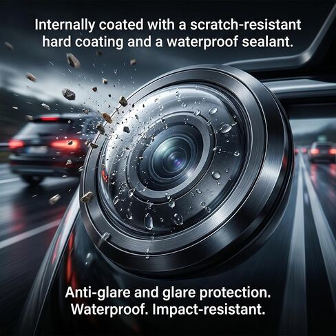 4 PCS Car Camera Lens Protector, Car Camera Protective Cover, 360° All-Round Protection Anti-Scratch Clear Weatherproof Cars Backup Cameras with Most Vehicle Cameras, Anti-Rain in Saudi Arabia