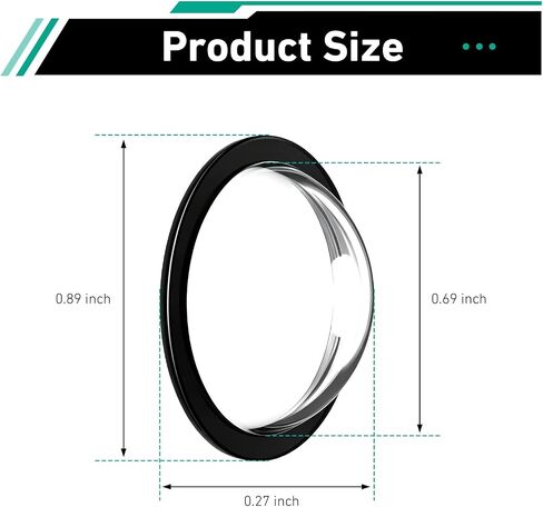 2 PCS Car Backup Camera Protector Covers, Clear HD Anti-Scratch Lens Cap, Car Rear View Camera Protection Cover, Universal for Most Cars in Saudi Arabia