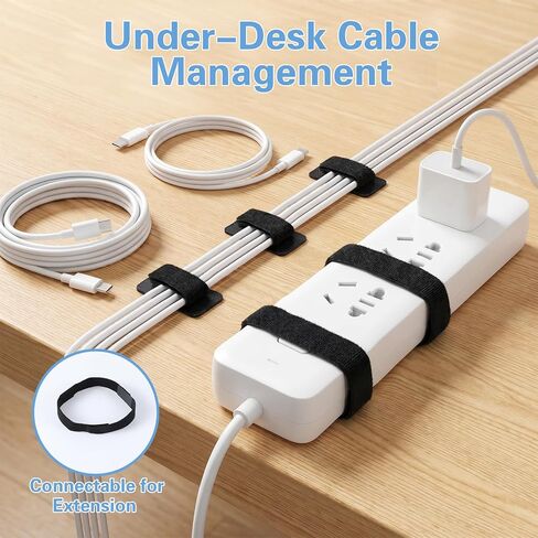 41Pcs Cable Management Straps Cable Management Ties in Saudi Arabia