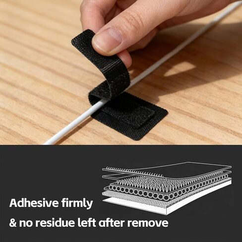 20 Pack Under Desk Cable Management Clips in Kuwait