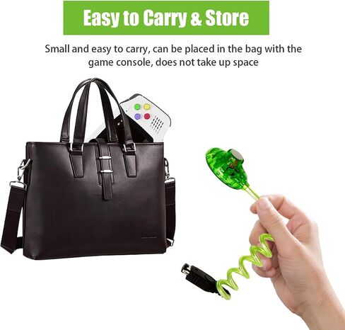 Worm Light for Game Boy Advance GBA — Flexible LED Screen Illumination Lamp, Plug-in Backlight Attachment, No Batteries Required, Assorted Color in Kuwait