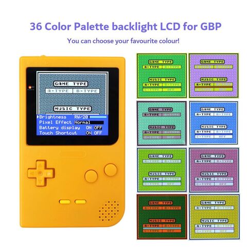Laminated 2.8 inch IPS Screen Integer Scaling OSD For GBP Need Trim the Original Shell in Kuwait