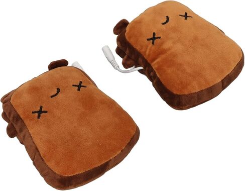 Cute Cartoon USB Heaters Fast Heating for Women and Kids Soft Acrylic Fiber Winter in Kuwait