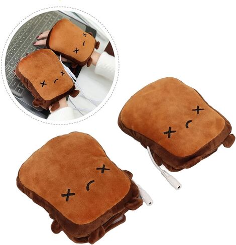 Cute Cartoon USB Heaters Fast Heating for Women and Kids Soft Acrylic Fiber Winter in Kuwait