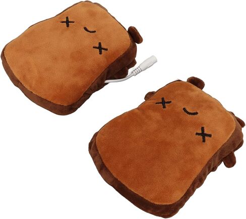 Cute Cartoon USB Heaters Fast Heating for Women and Kids Soft Acrylic Fiber Winter in Kuwait
