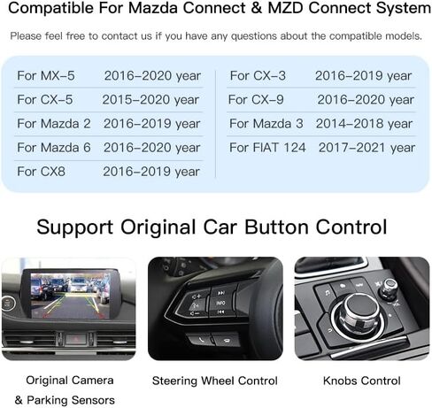 OEM Mazda Carplay Android Auto Retrofit Kit TK78-66-9U0C Wireless Carplay in Kuwait