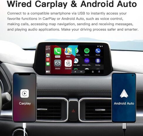 OEM Mazda Carplay Android Auto Retrofit Kit TK78-66-9U0C Wireless Carplay in Kuwait