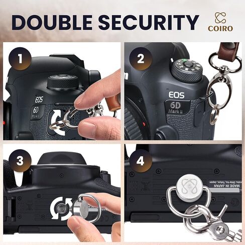 C Coiro Camera Harness for 2 Cameras + Camera Neck Strap with Pattern Design Camera Straps for Photographers of All Levels in Kuwait