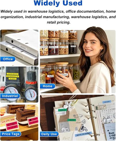 6PK Replace for Brother M Tape Compatible with Brother Label Maker Tape in Kuwait