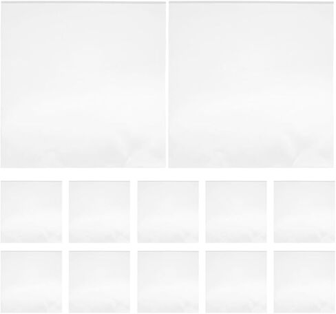 12pcs Vinyl Record Outer Sleeves Plastic Snug Fit Protection in Kuwait