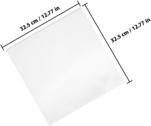 12pcs Vinyl Record Outer Sleeves Plastic Snug Fit Protection in Kuwait