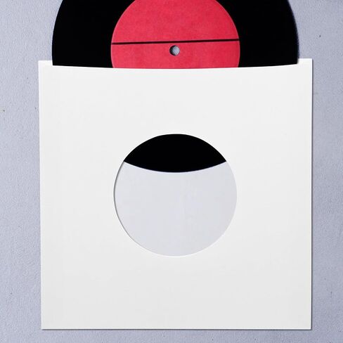 20pcs Vinyl Record Kraft Paper Storage Sleeves White Right Angle in Kuwait