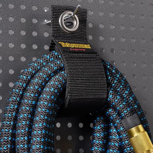 Extension Cord Organizer(Assorted 8 Pack), Cord Holder for Garage Organization and Storage, Heavy Duty Straps for Cables, Garden Hoses, Ropes with Metal Grommet for Hanging on Walls(4L,4XL) in Kuwait