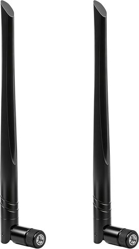 Tri-Band WiFi 6E 2.4GHz 5GHz 6GHz PC Desktop Computer Motherboard Antenna Booster Signal Range WiFi Bluetooth Card Wireless Network Router Antenna, Slinkdsco in Kuwait
