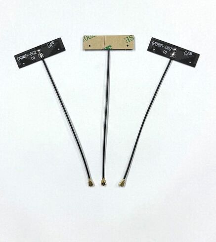 Bluetooth/WiFi Dual Bands FPC Antenna (2.4GHz/5GHz) with IPEX1 Connector 10CM Cable Length 3pcs in Saudi Arabia