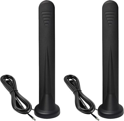 TS9 Antenna, 12dBi External 5G 4G LTE GSM Magnetic Base Antenna,Compatible with Netgear AT&T Nighthawk M6 MR6110 MR6500 M5 MR5100 MR5200 M1 MR1100 LB2120 Hotspots Router 2 Pack in Kuwait