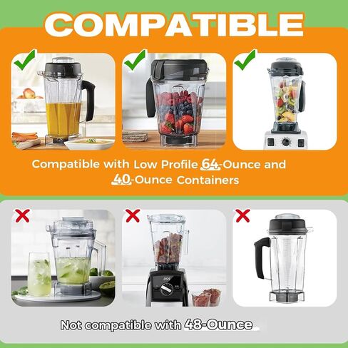 Low Profile Tamper Compatible with 64-Ounce 40-Ounce Containers in Saudi Arabia