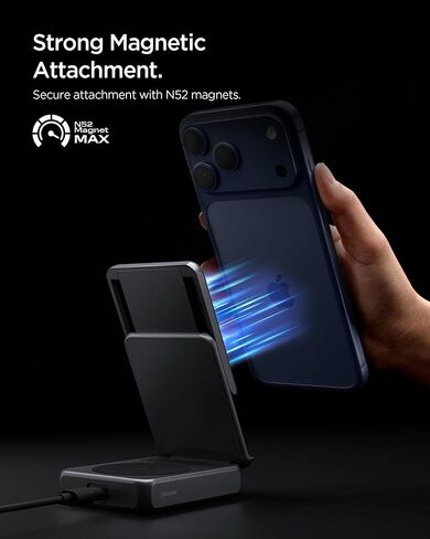 Spigen Foldable Wireless Charger, 25W Qi2.2 2-in-1 in Kuwait