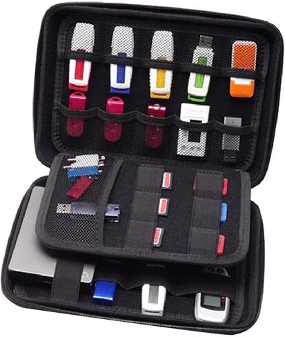 EVA USB Flash Drive Case for Memory Cards & Electronics Travel Organizer in Kuwait