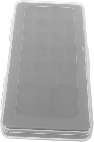 Didiseaon Portable Memory Card Storage Case with Hard Plastic and Sponge Interior, Ultraslim Design for Travel and Professional Use, Large Capacity Organizer for Sim and Secure Digital Cards in Kuwait