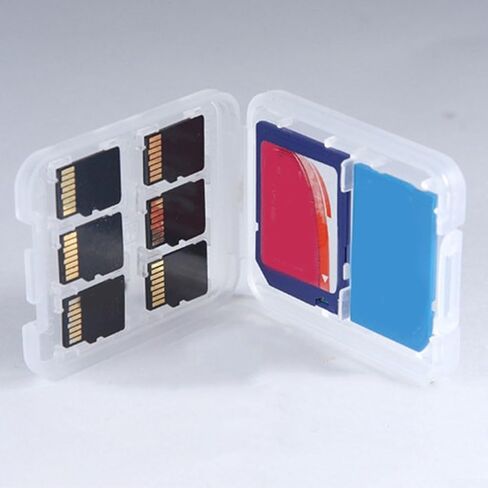 Memory Card Storage Box, Holds 8 Cards(1PCS) in Kuwait