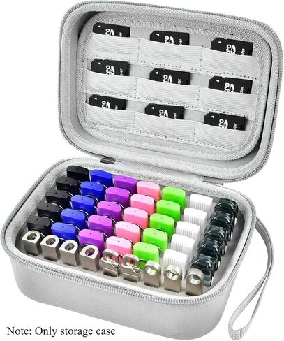 44 Slots USB Flash Drive Case, EVA Shockproof Memory Card SD SDHC SDXC Holder in Kuwait
