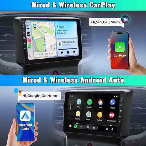 Car Radio Upgrade for Dodge RAM 1500 2013-2018 with CarPlay Android Auto in Kuwait