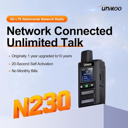 Global 4G LTE PoC Walkie Talkies Unlimited Range Rapid Radio 2 Pcak in Kuwait
