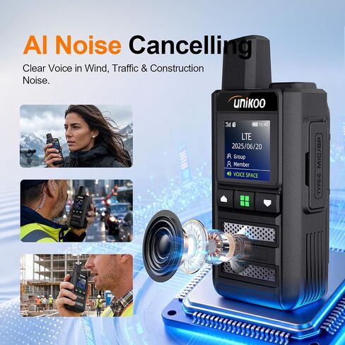 Global 4G LTE PoC Walkie Talkies Unlimited Range Rapid Radio 2 Pcak in Kuwait