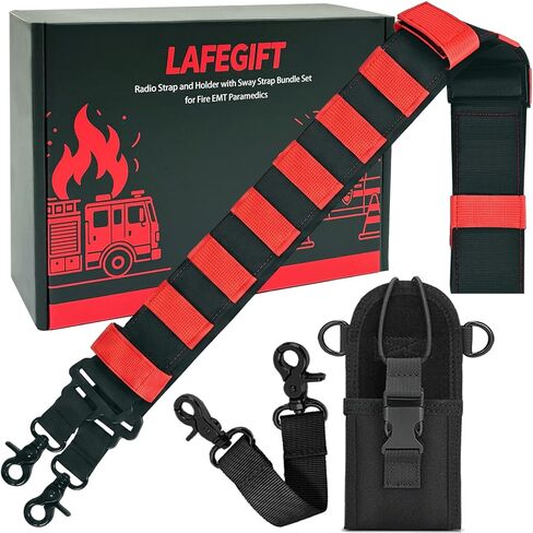Firefighter Radio Strap Holster with Anti-Sway Strap in Kuwait