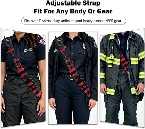 Firefighter Radio Strap Holster with Anti-Sway Strap in Kuwait