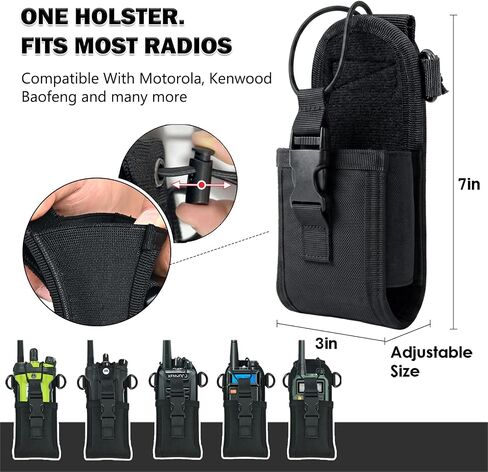Firefighter Radio Strap Holster with Anti-Sway Strap in Kuwait
