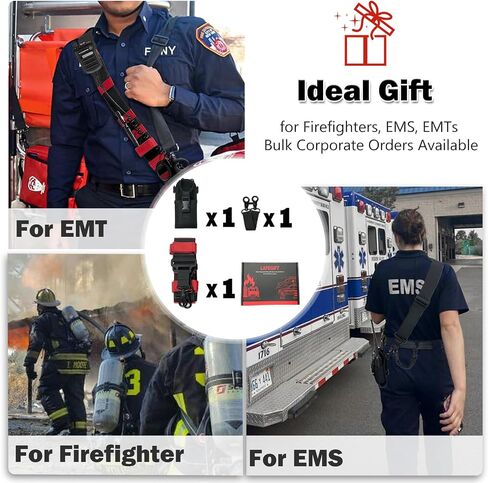 Firefighter Radio Strap Holster with Anti-Sway Strap in Kuwait