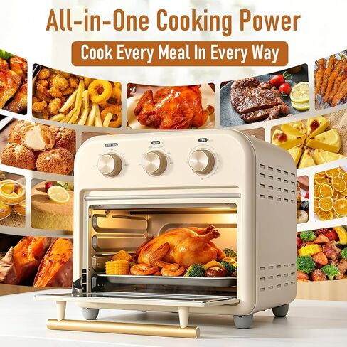 PHS 13 QT Toaster Oven Air Fryer Combo with Mechanical Knobs in Kuwait