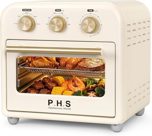 PHS 13 QT Toaster Oven Air Fryer Combo with Mechanical Knobs in Kuwait
