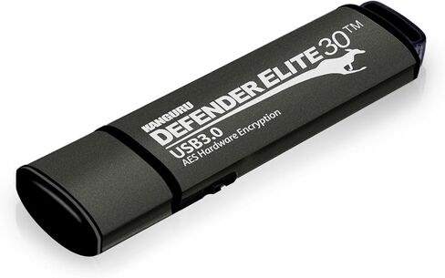 Kanguru Defender Elite30 – 32 GB Hardware Encrypted Flash Drive - Physical Write Protect Switch – SuperSpeed USB 3.0 in Kuwait